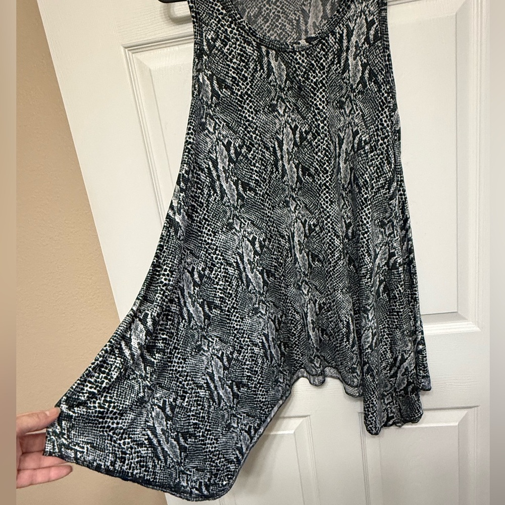 Linea Donatella Snake Print Tank Top Style Nightshirt